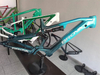 Mountain bike frame parts (electric bicycle frame)